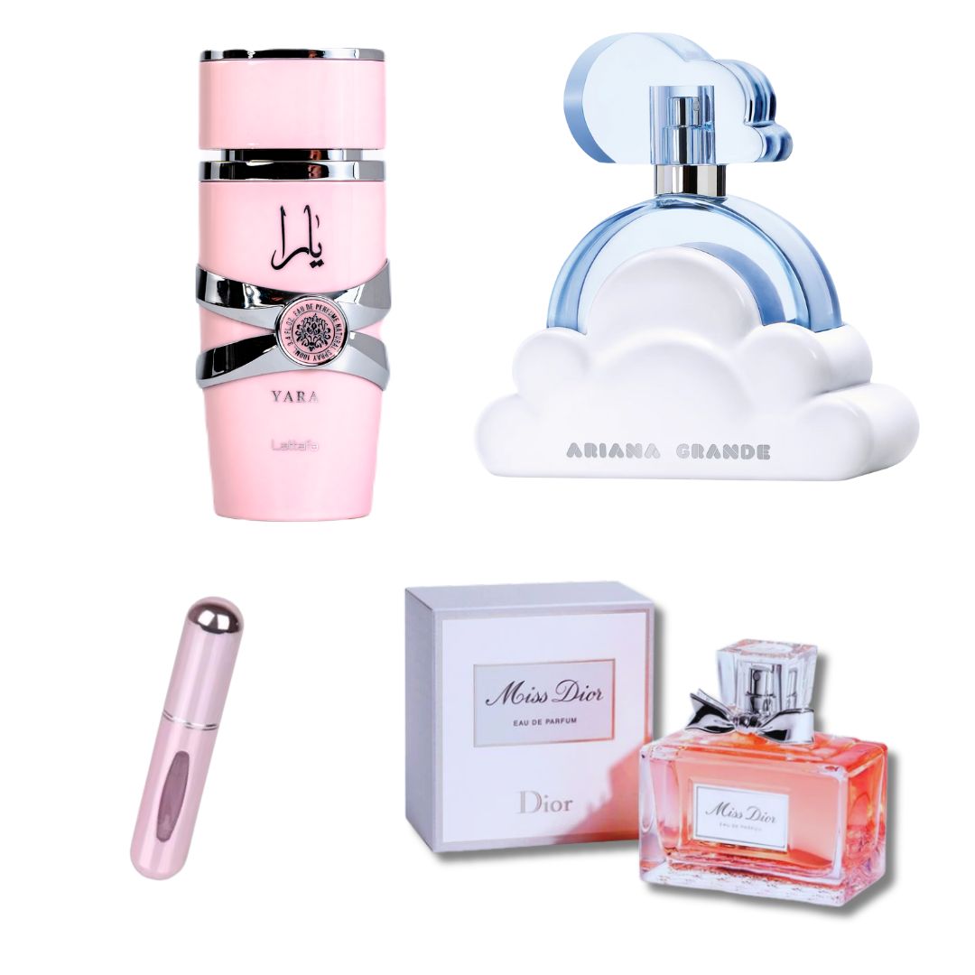 YARA+CLOUD+MISS DIOR+PERFUMERO